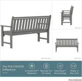 POLYWOOD Vineyard 60" Bench - Photo 4