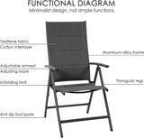 Kozyard 7 Piece Outdoor Patio Dining Set for 6, Extendable Dining Table with 6 Chairs - Photo 3