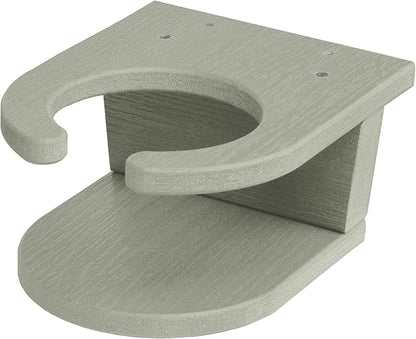 highwood Screw-On Cup Holder for Adirondack Chairs, Eucalyptus
