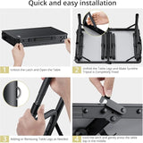 Anbte Folding Camping Table with Storage Net - Photo 9