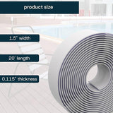 1.5 Inch Wide, 20ft Long Vinyl Strap - Replacement Straps for Patio Chairs - Vinyl Strapping for Patio Furniture Repair - Photo 3