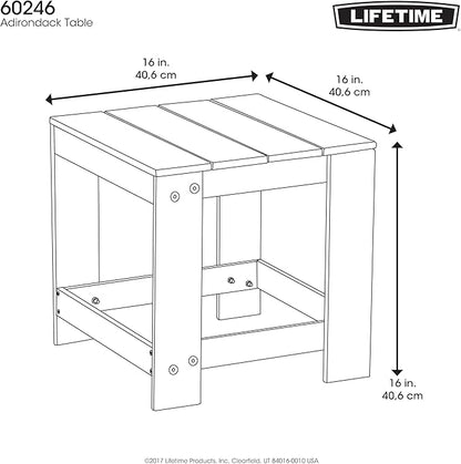 Lifetime 60246 Adirondack Table