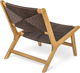 Christopher Knight Home Oner Lounge Chair Outdoor Set of 2, Sturdy Acacia Wood Armless Chair - Photo 10
