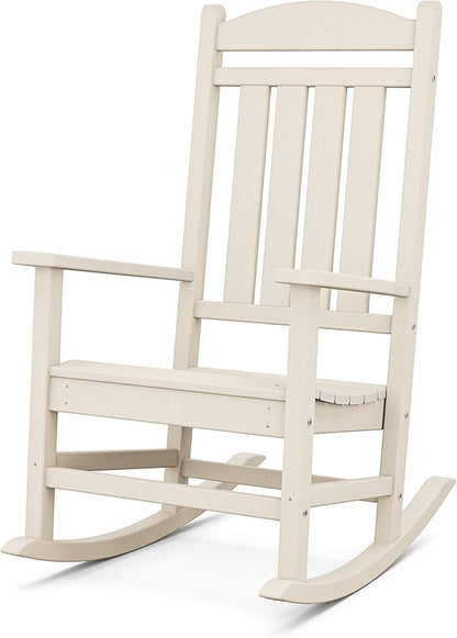 POLYWOOD Presidential Rocking Chair in Sand