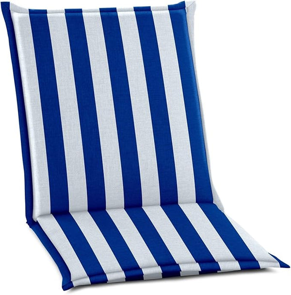 BrylaneHome Hinged Back & Seat Cushion - 21.5" H Seat Back - Patio & Outdoor - Water - Photo 1