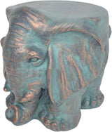 Garden Stool, Plant Stool or Elephant Table for Garden, Front Porch, Patio, Outside, Indoor, Lightweight Concrete - Photo 4
