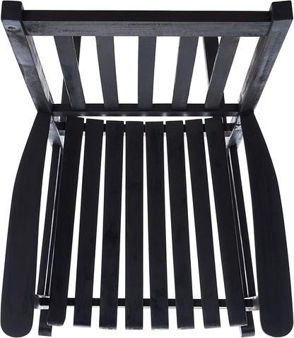 SAFAVIEH Outdoor Collection PAT7002 Chair, Black