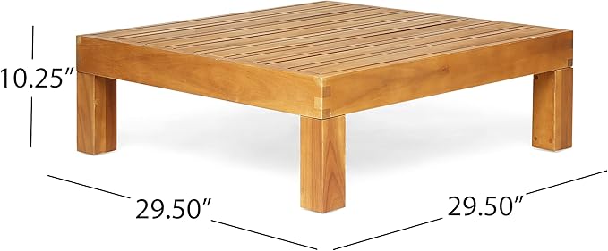 Oana Outdoor Coffee Table - Acacia Wood - Teak