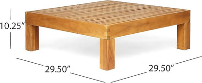 Oana Outdoor Coffee Table - Acacia Wood - Teak