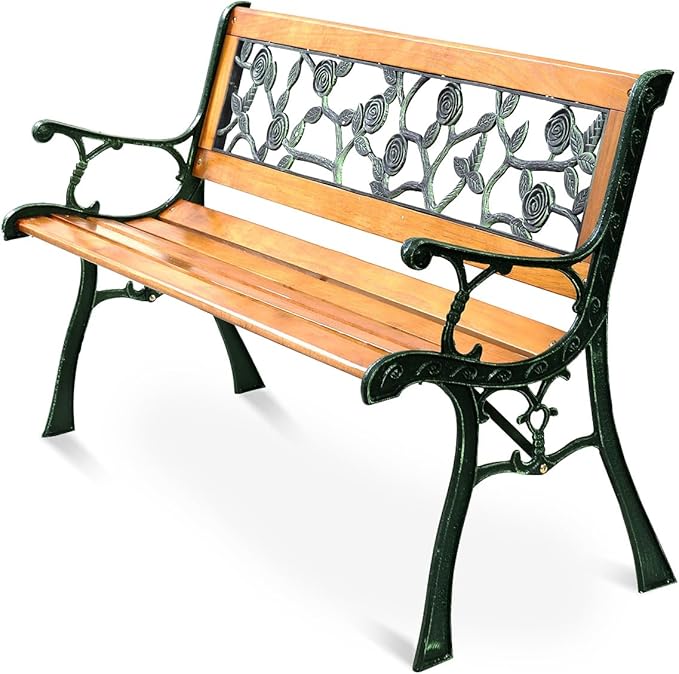 Giantex 50'' Patio Park Garden Bench - Photo 1