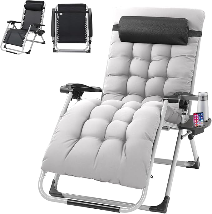 VINGLI 29" Padded Zero Gravity Chair - Photo 1