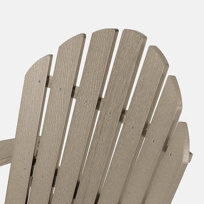 Highwood Hamilton Made in The USA Folding and Reclining Adirondack Chair, Adult Size, Woodland Brown