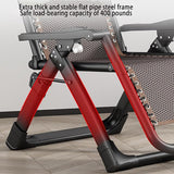 Adjustable Steel Mesh Lounge Chair Beach Chairs w/Removable Cushion, Upgraded Lock and Cup Holder - Photo 6