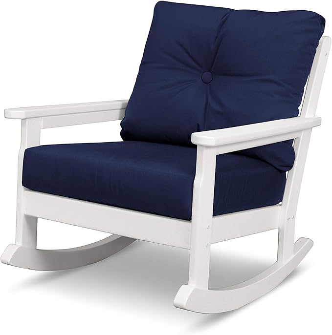 POLYWOOD Vineyard Deep Seating Rocking Chair - Photo 1