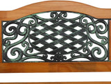 49.5"" L x 20.5"" W x 30"" H 49inch Garden Bench Chair Outdoor Benches Patio Bench Yard Bench Porch Work Entryway - Photo 9