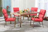 BrylaneHome Universal Chair Cushion - 45.75”L x 22”W x 2.75”H - Patio & Outdoor - Water - Photo 5