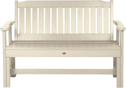 Sequoia Professional CM-BENSQ42-WAE Commercial Grade Exeter 4 Foot Garden Bench, Whitewash