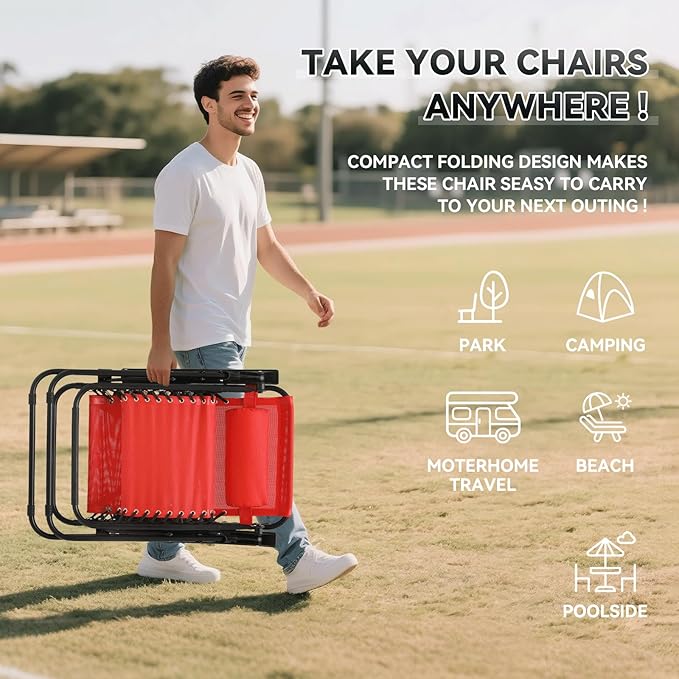 Zero Gravity Chair, Portable Outdoor Chair - Photo 7