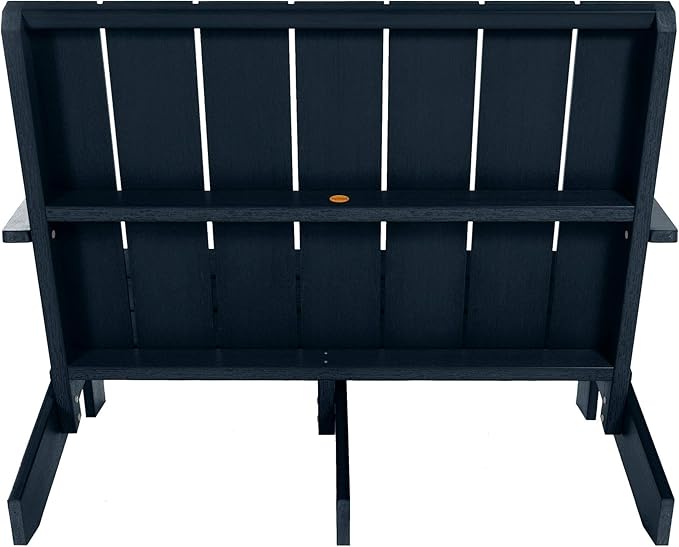 highwood Italica Modern Outdoor Adirondack Loveseat, Adult, Federal Blue