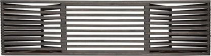 Christopher Knight Home Esme Outdoor Acacia Wood Bench, Dark Gray Finish