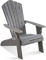 Adirondack Chair Outdoor, Oversized Patio Chair Poly Lumber, Weather Resistant & Heavy Duty, Fire Pits Chair for Porch - Photo 1