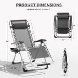 Zero Gravity Chair, Portable Outdoor Chair - Photo 3