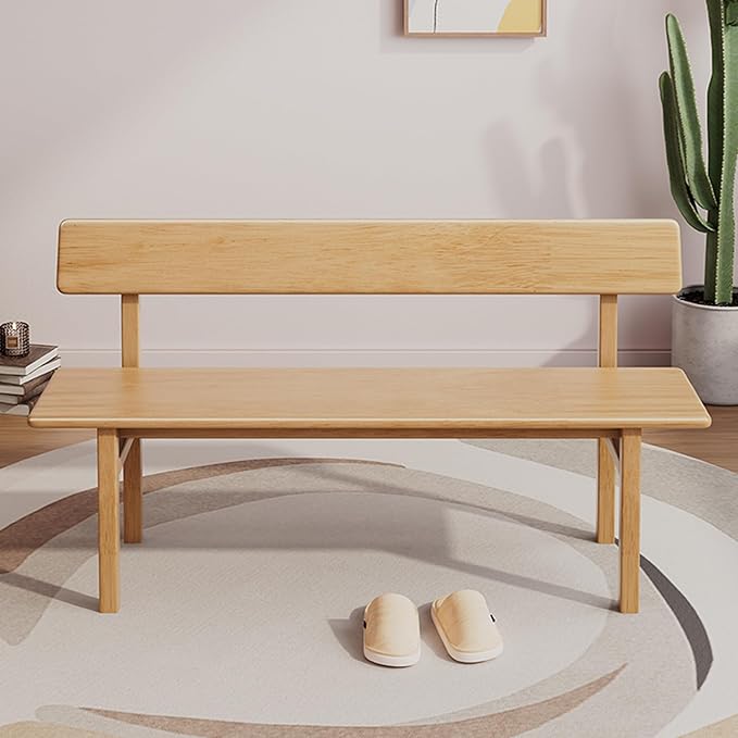 Outdoor indoor Bench, 47 Patio Garden and balcony Wooden Bench - Photo 1