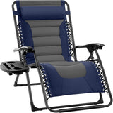 Best Choice Products Oversized Padded Zero Gravity Chair, Folding Outdoor Patio Recliner - Photo 1
