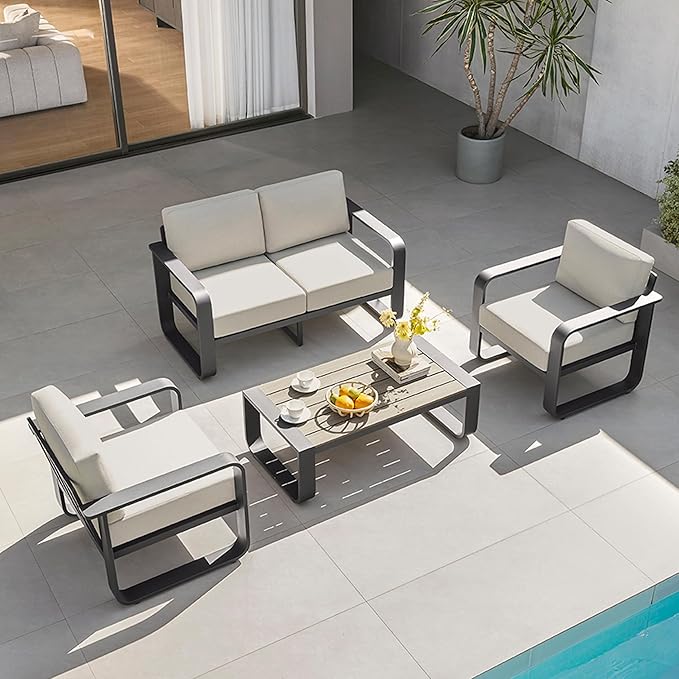 CHITA Outdoor Furniture Set 4 Piece - Photo 1