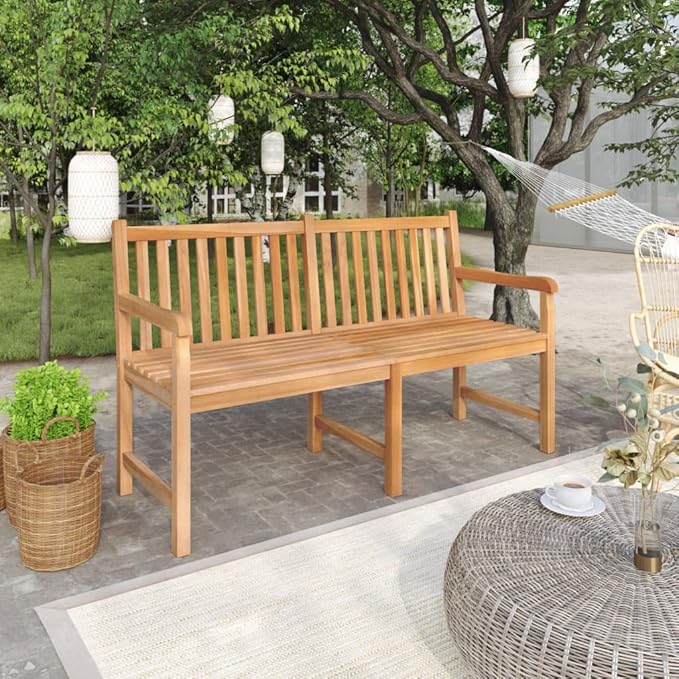 (Fast Delivery) Patio Garden Bench Outdoor Benches - Perfect for The Front Porch, Patio, Deck - Photo 1