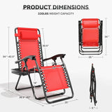 Zero Gravity Chair, Portable Outdoor Chair - Photo 3