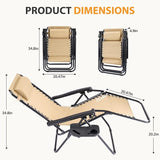 NEWBULIG Zero Gravity Chair Set of 2 - Photo 3