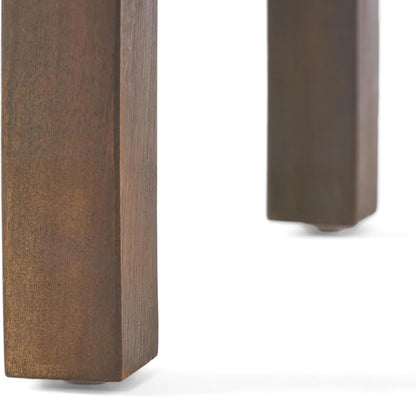 Christopher Knight Home Sadie Outdoor Acacia Wood Accent Table, Gray Finish