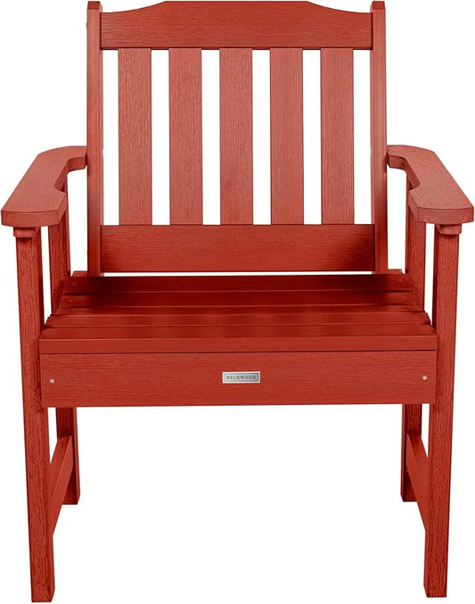 highwood Lehigh Garden Chair, Rustic Red