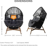 Grand patio Outdoor & Indoor Egg Chair 2PC - Photo 3