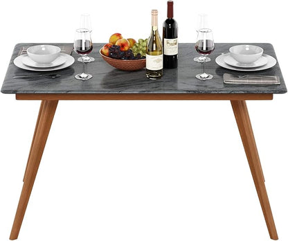 Furinno Redang 4-Leg Rectangular Indoor & Outdoor Smart Top Patio Dining Table/Patio Coffee Table/Small Patio Table/Picnic Table, Tripula