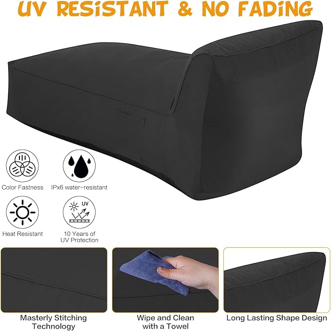 Modern-Depo Outdoor Chaise Lounge Chair - Photo 5