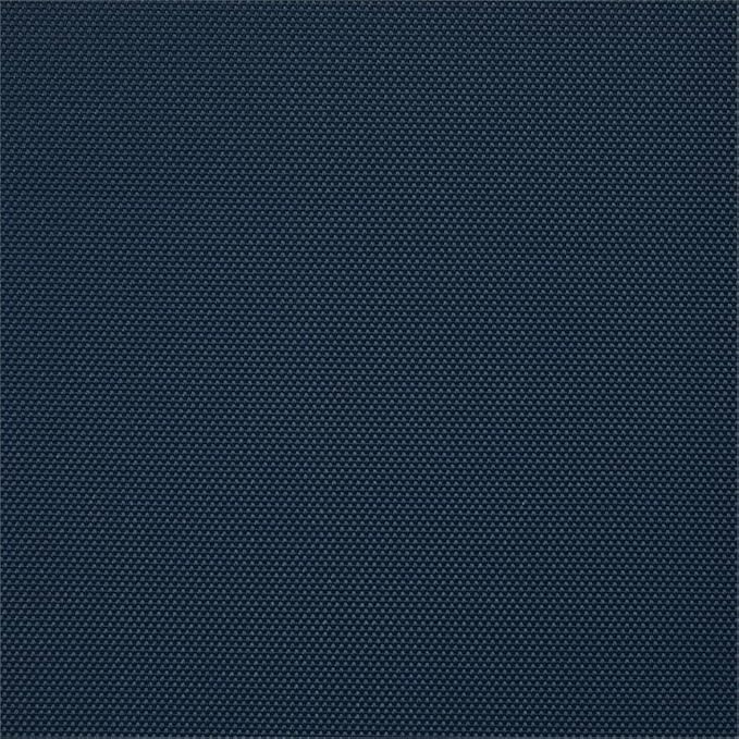 Pemberly Row Contemporary Outdoor Chaise Lounge, Navy Textilene Sling Fabric, White Powder-Coated Steel Frame, Adjustable Reclining Backrest, Weather-Resistant Patio Furniture with Wheels for Mobility