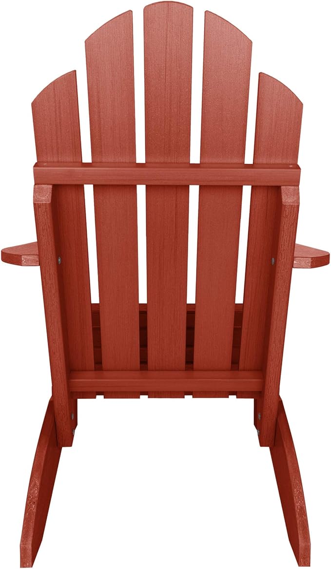 Highwood Classic Westport Adirondack Chair, Rustic Red