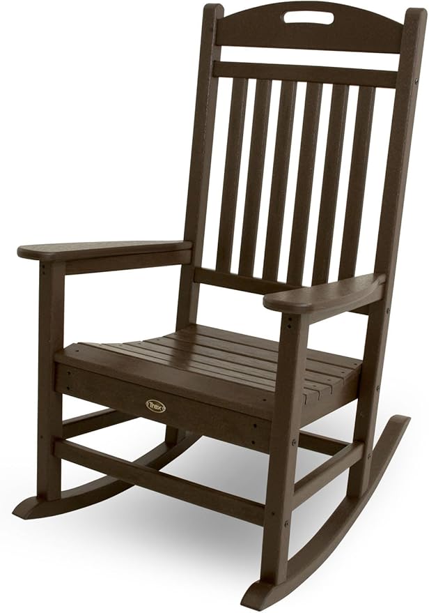 Trex Outdoor Furniture by Polywood Yacht Club Rocker Chair, Vintage Lantern (TXR100VL)