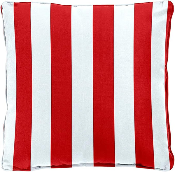 BrylaneHome 16" Square Toss Pillow - Patio & Outdoor - Patio & Outdoor - Water - Photo 1