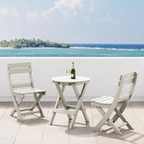 Costaelm Outdoor Patio Modern Folding Dining Chair - Photo 2
