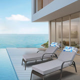 JMGBird Outdoor Chaise Lounge Cushion 70 * 22 * 4.5 Inch - Photo 6