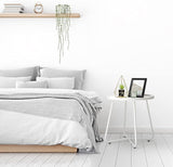 danpinera Outdoor Side Tables, Weather Resistant Steel Patio Side Table - Photo 8