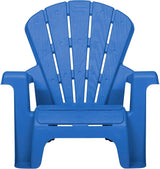 Little Tikes Kids Garden Chair 4 Pack in Blue, Outdoor Toddler Activity Adirondack Chairs for Picnic, Garden, Patio - Photo 7