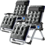 Slsy Zero Gravity Chair, Reclining Lounge Chair with Removable Cushion & Tray for Indoor and Outdoor - Photo 1
