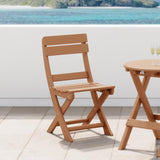 Costaelm Outdoor Patio Modern Folding Dining Chair - Photo 8