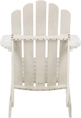 Safavieh Outdoor Topher White Wash Classic Adirondack Chair - Photo 5
