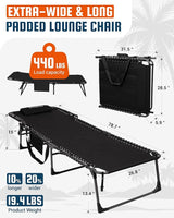 KingCamp Oversized Tanning Chair - Photo 2