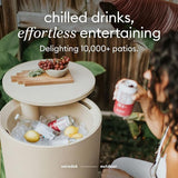 Veradek Kona Cooler Side Table – 2-in-1 Outdoor Patio Side Table w/Cooler | Insulated 40L Capacity - Photo 7